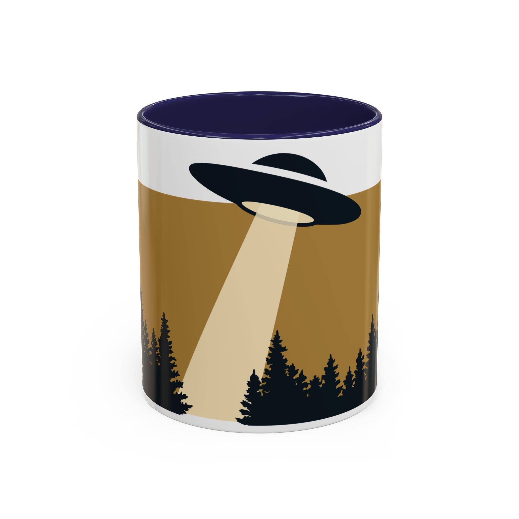 Keep Looking Up Mug | Observatory 51 Signature UFO Coffee Mug | Retro Sci-Fi Gift for UFO Enthusiasts | Alien & UAP Inspired Ceramic Mug